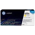 Oryginał Toner HP 650A do Color LaserJet CP5525, M750 | 15 000 str. | yellow