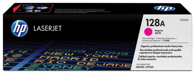 Wyprzedaż Oryginał Toner HP 128A do LaserJet Pro CP1525, CM1415 | 1 300 str. | magenta,...