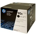 Oryginał Zestaw dwóch tonerów HP 90X do LJ M602/M4555 | 2 x 24 000 str. | czarny black