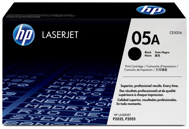 Wyprzedaż Oryginał Toner HP 05A do LaserJet P2035/2055 | 2 300 str. | czarny black,...