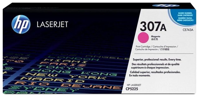 Oryginał Toner HP 307A do Color LaserJet Professional CP5225 | 7 300 str. | magneta