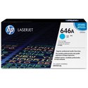 Oryginał Toner HP 646A do Color LaserJet CM4540 | 12 500str. | cyan