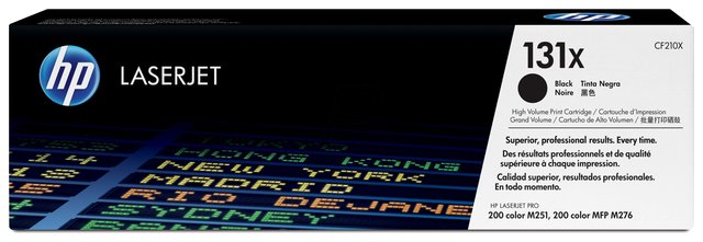 Oryginał Toner HP 131X do Color LaserJet M251/M276 | 2 400 str. | czarny black