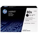 Oryginał Zestaw dwóch tonerów HP 80X do LaserJet Pro 400 M401/425 |2 x 6 900 str. | czarny black