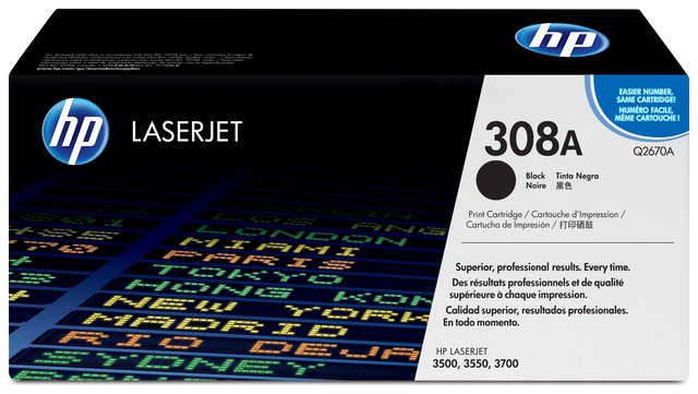 Wyprzedaż Oryginał Toner HP 308A do Color LaserJet 3500/3550/3700 | 6 000 str. | czarny...