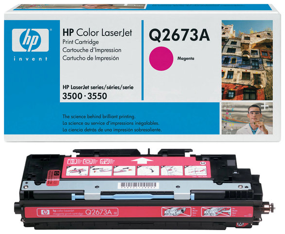 Wyprzedaż Oryginał Toner HP 309A do Color LaserJet 3500/3550 | 4 000 str. | magenta
