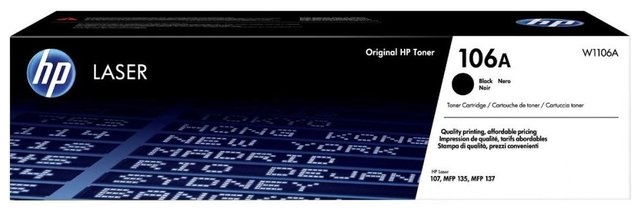 Oryginał Toner HP 106A | 1 000 str. | czarny black