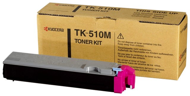 Wyprzedaż Oryginał Toner Kyocera TK-510M do FS-C5020N/C5025N/C5030N | 8 000 str. | magenta, opakowanie zastępcze