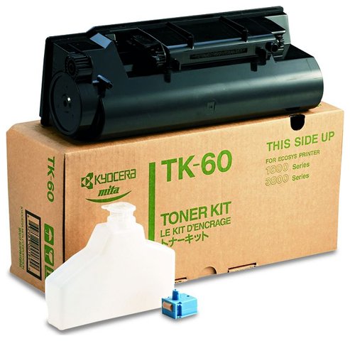 Wyprzedaż Oryginał Toner Kyocera TK-60 do FS-1800/3800 | 20 000 str. | czarny black, opakowanie zastępcze