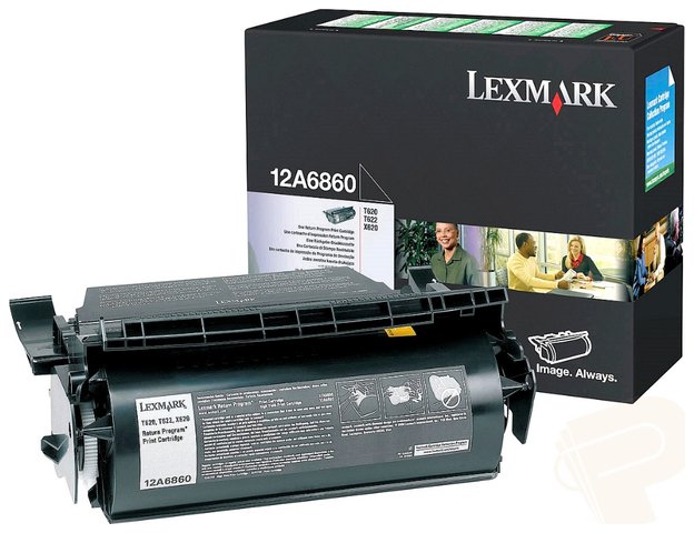 Wyprzedaż Oryginał Kaseta z tonerem Lexmark 12A6860 do Lexmark T-620 T-622 | zwrotny | 10...