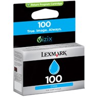 Oryginał Tusz Lexmark 100 do S-305/405/409, Pro 705/805 | zwrotny | cyan