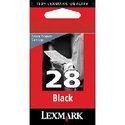 Oryginał Tusz Lexmark 28 do X-2500/2510/2530/2550 | zwrotny | czarny black