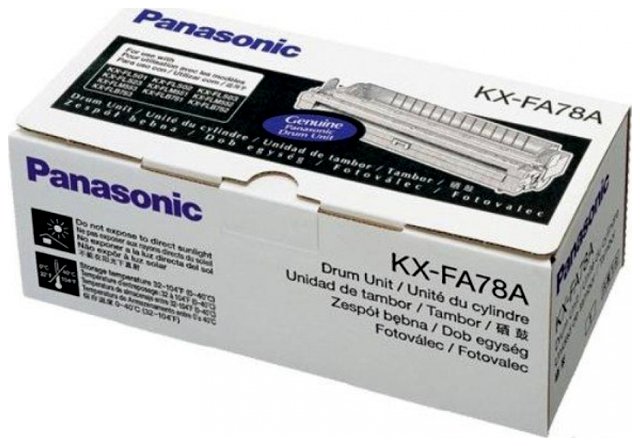 Oryginał Bęben światłoczuły Panasonic do faksów KX-FL503/533/753 | 6 000 str. | czarny black