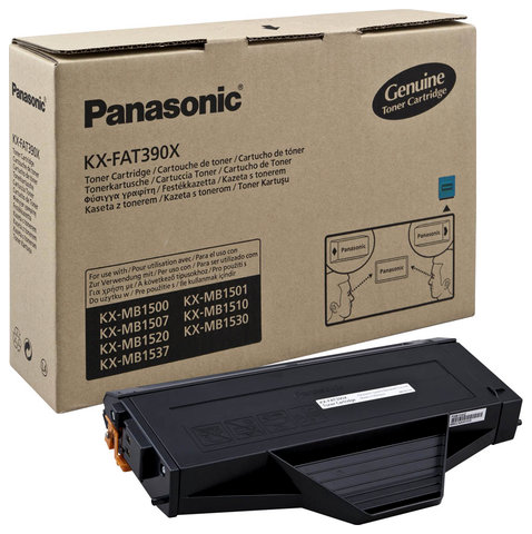 Oryginał Toner Panasonic do KX-MB1500/1520 | 1 500 str. | czarny black