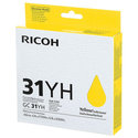 Wyprzedaż Oryginał Tusz Ricoh GC-31YH do Ricoh GX e5550N e7700N | 2 300 str. | yellow, opakowanie zastępcze