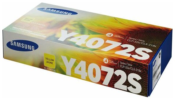 Wyprzedaż Oryginał Toner HP do Samsung CLT-Y4072S | 1 000 str. | yellow Pudełko zastępcze