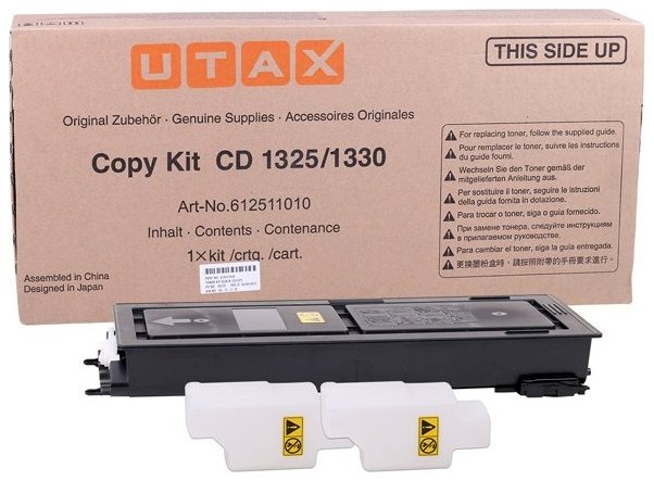 Utax Toner Originale 652510010 Nero – Kit Copia Per CDC 1725 E 1730, Imballo Originale - Foto 6