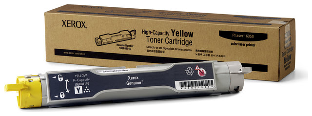 Wyprzedaż Oryginał Toner Xerox  do Phaser 6350  | 10 000 str. | yellow