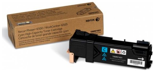 Oryginał Toner Xerox do Phaser 6500N, WC 6505 | 2 500 str. | cyan