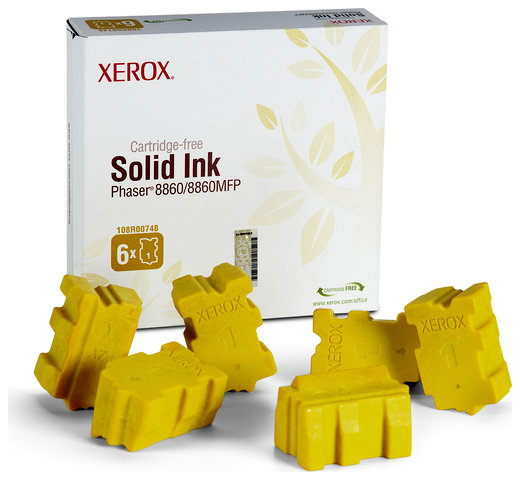 Oryginał Kostki barwiące Xerox do ColorQube 8860 | 3 000 str. | yellow
