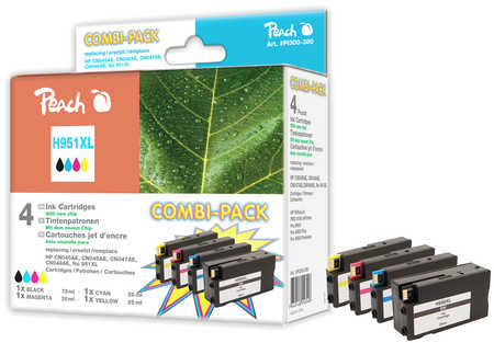 Peach Combi Pack, kompatybilny z No. 950XL, No. 951XL